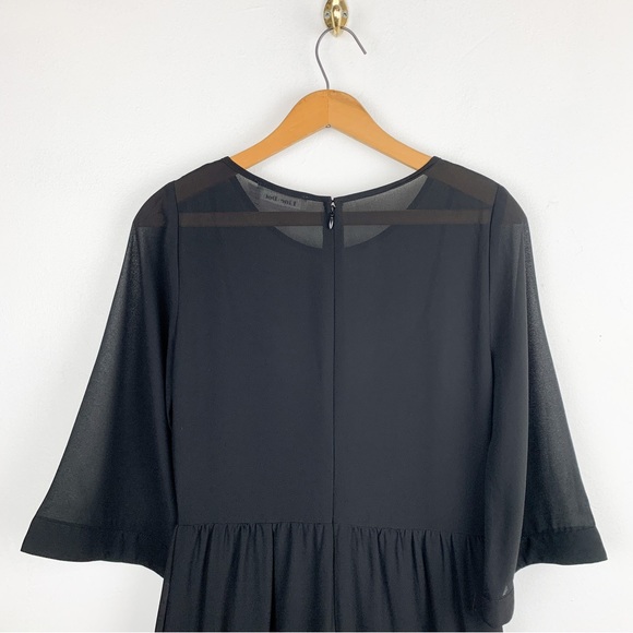 Revolve Line + Dot Celeste Black Sheer Romper Sz S - Picture 6 of 12